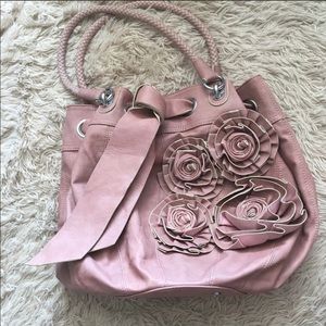 Blush bucket purse
